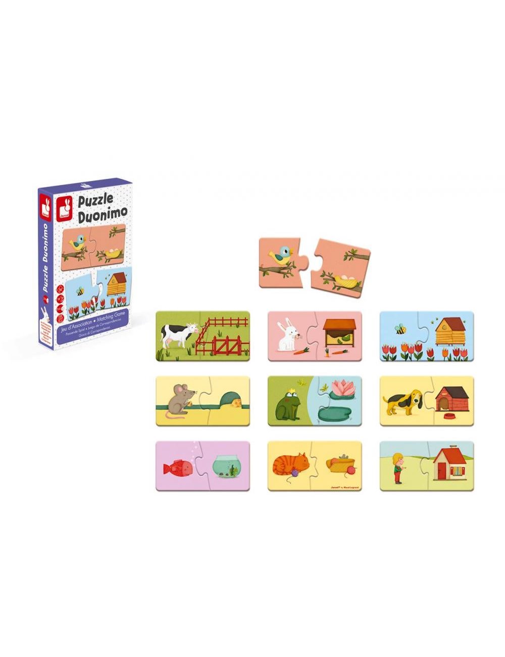 Janod Puzzle Duonimo